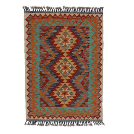 Covor kilim Chobi 85x119 afgane kilim din lână țesut manual 