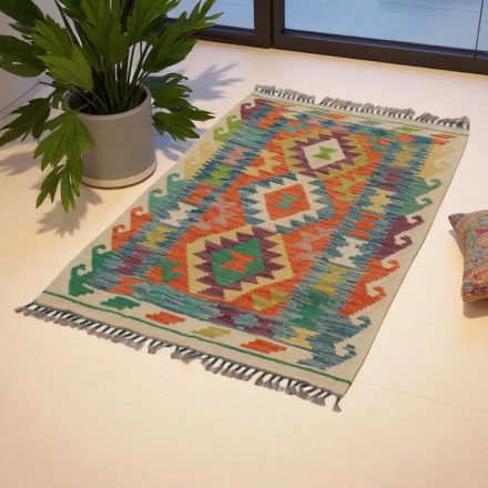 Covor kilim Chobi 83x130 afgane kilim din lână țesut manual 