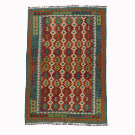 Covor kilim Chobi 204x294 kilim din lână țesut manual