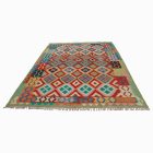 Covor tesut manual din lana Chobi 205x293 covor Kilim afgan