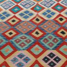 Covor tesut manual din lana Chobi 205x293 covor Kilim afgan