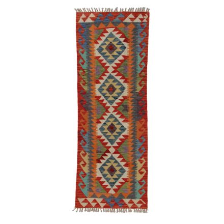 Covor kilim Chobi 70x194 kilim din lână țesut manual