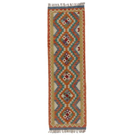 Covor kilim Chobi 66x215 afgane kilim din lână țesut manual 