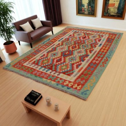 Covor kilim Chobi 173x248 kilim din lână țesut manual