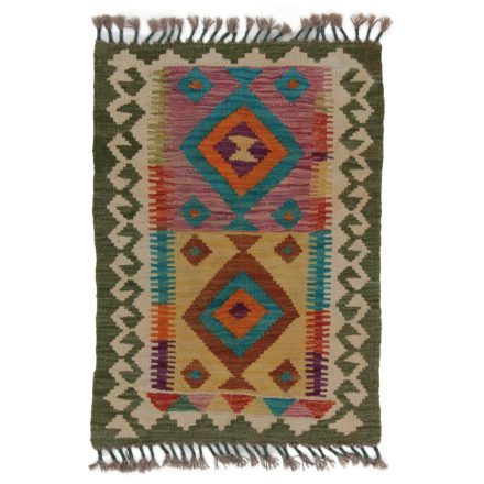 Covor kilim Chobi 80x57 afgane kilim din lână țesut manual 