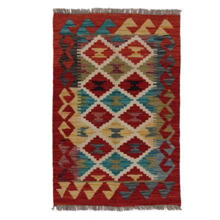 Covor kilim Chobi 90x59 afgane kilim din lână țesut manual 