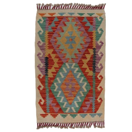 Covor kilim Chobi 96x61 afgane kilim din lână țesut manual 