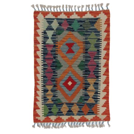 Covor kilim Chobi 86x58 afgane kilim din lână țesut manual 