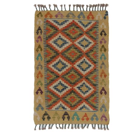 Covor kilim Chobi 93x62 afgane kilim din lână țesut manual 