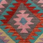 Covor kilim Chobi 91x62 afgane kilim din lână țesut manual 