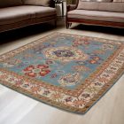 Covor oriental Kazak 244x298 covor lucrat manual pentru living