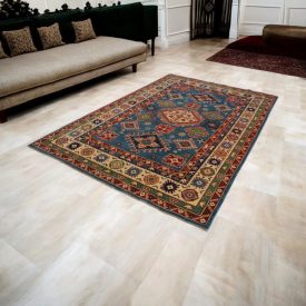 Covor oriental Kazak 182x280 Covor afgan lucrat manual
