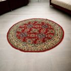 Covor rotund Kazak 168x171 Covor afgan lucrat manual