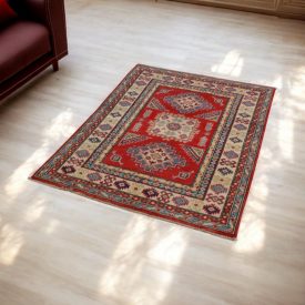 Covor Kazak 98x140 covor oriental lucrat manual