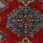 Covor oriental Kazak 122x173, lucrat manual
