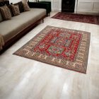 Covor afgan Kazak 150x200, lucrat manual
