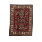 Covor afgan Kazak 150x200, lucrat manual