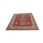 Covor afgan Kazak 150x200, lucrat manual