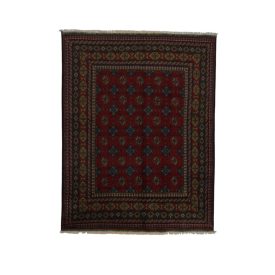 Covor oriental Aqcha Bukhara 152x193 covor afgan lucrat manual