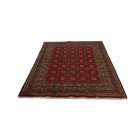 Covor oriental Aqcha Bukhara 150x196 covor afgan lucrat manual