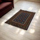 Covor oriental Aqcha Bukhara 95x155 covor afgan lucrat manual