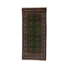 Covor traversă oriental Aqcha Bukhara 96x205 covor afgan lucrat manual