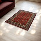 Covor oriental Aqcha Bukhara 101x148 covor afgan lucrat manual