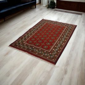Covor oriental Aqcha Bukhara 123x178 covor lucrat manual