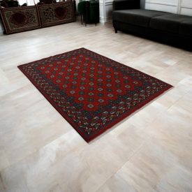   Covor oriental Aqcha Bukhara 167x242 covor afgan lucrat manual