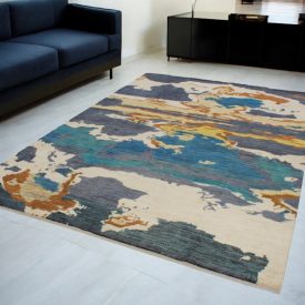   Covor oriental Afshar naqsha 199x293 covor afgan lucrat manual