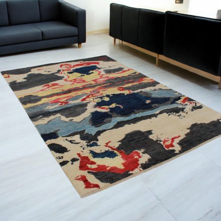 Covor oriental Afshar naqsha 200x291 covor afgan lucrat manual