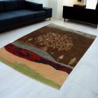 Covor oriental Afshar naqsha 205x293 covor afgan lucrat manual