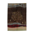Covor oriental Afshar naqsha 205x293 covor afgan lucrat manual