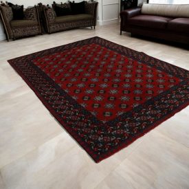   Covor oriental Aqcha Bukhara 200x291 covor afgan lucrat manual