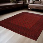 Covor oriental Aqcha Bukhara 250x333 covor afgan lucrat manual