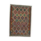 Kilim țesut manual Chobi 131x181 covor Kilim afgan din lână