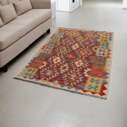 Covor Kilim etnic Chobi 125x180 Covor țesut manual afgan