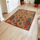Covor Kilim țesut manual 130x167 Covor Kilim Maimana