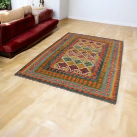 Kilim afgan Chobi 168x246 covor Kilim țesut manual