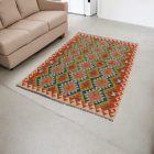 Covor Kilim lână Chobi 126x178 Kilim afgan țesut manual