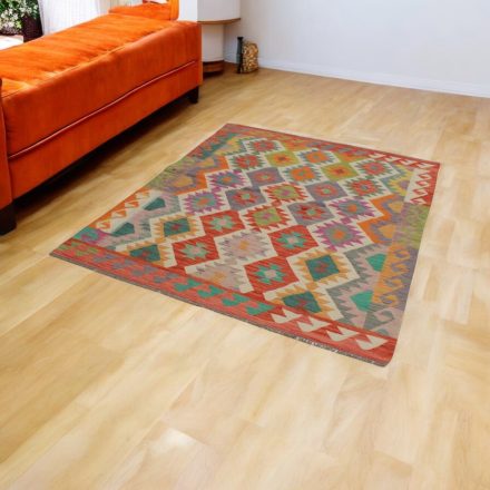 Kilim afgan Chobi 152x192 covor Kilim țesut manual