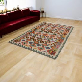 Chobi covor Kilim 179x256 kelim din lână țesută manual