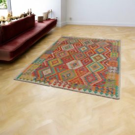 Covor Kilim Chobi 172x235 Kilim afgan țesut manual