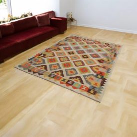 Chobi covor Kilim 171x242 kelim din lână țesută manual