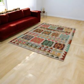 Covor Kilim lână Chobi 177x251 Kilim afgan țesut manual