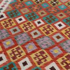 Covor Kilim lână Chobi 207x299 Kilim afgan țesut manual