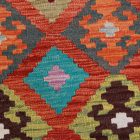 Covor Kilim lână Chobi 207x299 Kilim afgan țesut manual