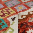 Covor Kilim lână Chobi 207x299 Kilim afgan țesut manual