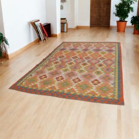 Covor Kilim țesut manual 203x297 Covor Kilim Maimana