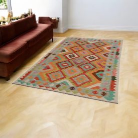 Kilim afgan Chobi 165x253 covor Kilim țesut manual